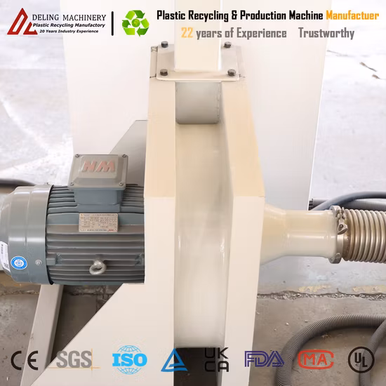Granulator-Rohmaterial HSS400 PP PVC-Abfall-Kunststoff-Brecher Kunststoff-Recycling-Absturzmaschine für Hilfseinspritzmaschine