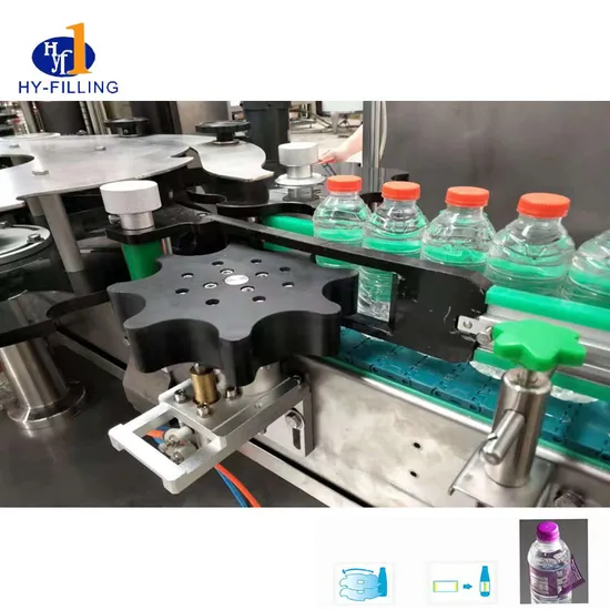 Automatische runde Flaschenkleber-OPP/BOPP-Aufkleberetikettierer-Etikettiermaschine