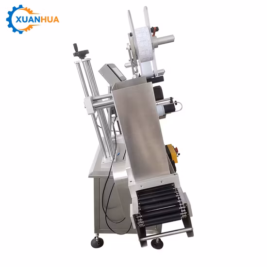 Automatische flache horizontale Weinflaschen-Etikettiermaschine